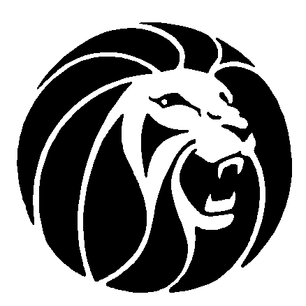 961 Lion Head 3 Auto Decal