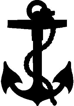 Anchor Decal Sticker 02