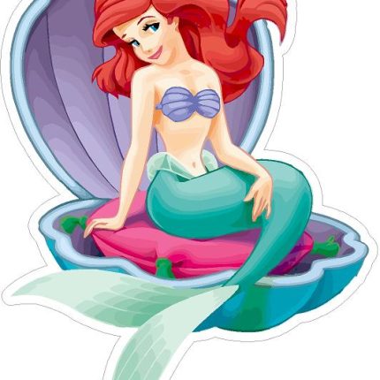 ARIEL LITTLE MERMAID STICKER 1