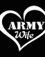ARMY WIFE DECAL