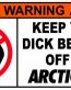 Artic Cat Funny Warning Stickers 3
