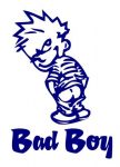 Bad Boy Moonin Die Cut Decal