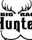 big rack funny hunting decal
