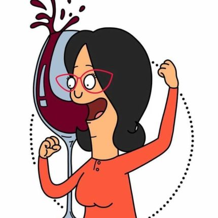 Bobs Burgers LINDA WINE Sticker