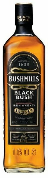 bushmails irish whiskey black blush