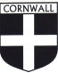 Cornwall Flag Crest Decal Sticker