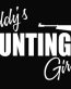 Daddy's Hunting Girl Deer Vinyl Decal 2