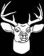Deer Head 2 Vinyl Hunting Decal