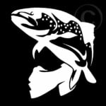 Diecut Vinyl Fishing Decal 18