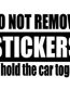 do not remove stickers funny sticker