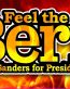 FEEL THE BURN BERNIE SANDERS 2020 STICKER