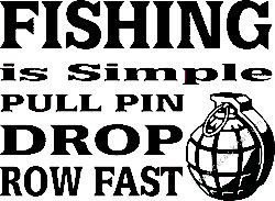 Fishing Decal Sticker 45