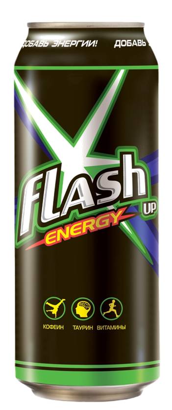 Flash up can Decal