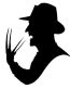 FREDDY KRUGER EVIL DIECUT DECAL 4