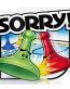 GAME OF SORRY STICKER