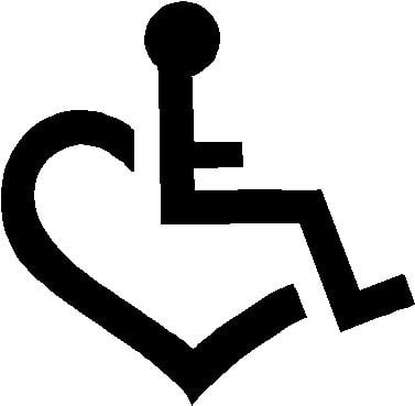 Handicap Love Decal