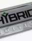 hybrid special edition adhesive chrome emblem