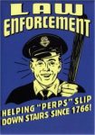 law enforcement funny sticker