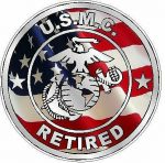 MARINE CORPS RETIRED flag usa