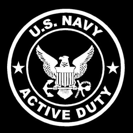 MILITARY ACTIVE DUTY DIECUT navy