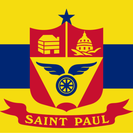 Minnesota St Paul City Flag Decal