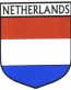 Netherlands Flag Crest Decal Sticker