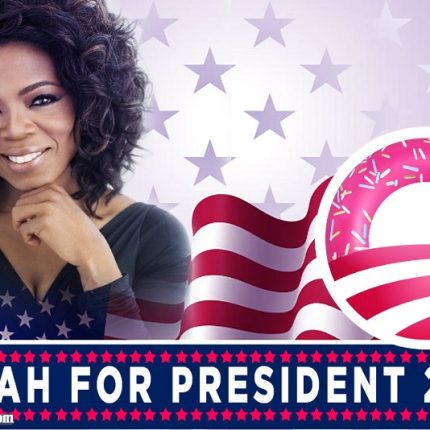 OPRAH FOR PRESIDENT 2020 STICKER 7