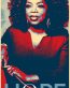 OPRAH FOR PRESIDENT 2020 STICKER RWB