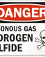 Poisonous Gas Danger Sign 2