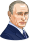 president vladimir putin political sticker 19