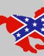 rebel flag mustang sticker