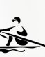rowing boating decal