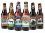 Saranac Beer Bottles Rectangular Sticker