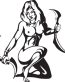 Sexy Hot Girl Sticker 01