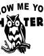 Show Me Your Hooters Vinyl Car Decal