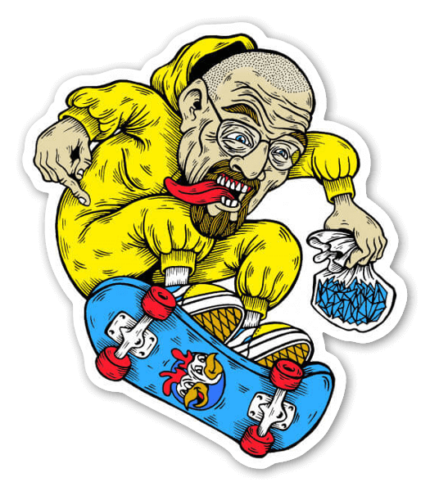 SKATER WALTER STICKER