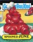 Spooned JUNE Funny Decal Name Sticker