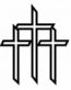 Three Christian Crosses Vinyl Religious Decal