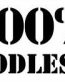 100 percent godless sticker