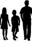 6-long-hair-mom-dad-daughter-son-son-baby-silhouette decal