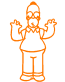 Homer Oooh decal