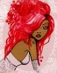 1 African People Wall Sticker 12