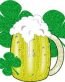 Beer Mug Clipart Irish Green Decal