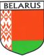 Belarus Flag Crest Decal Sticker