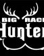 big rack hunter decal