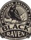 BLACK RAVEN BREWING COMPANY LOGO STICKER