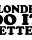 blondes do it better die cut decal