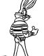 Bugs Bunny Decal Jacket