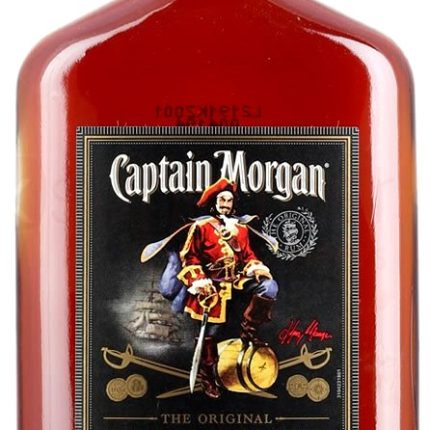 Captain Morgan RUM Bottle Shaped Sticker