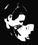 Clark Gable Die Cut Vinyl Decal Sticker